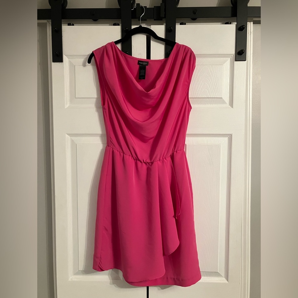 Bisou Bisou Vibrant Pink Mini Dress